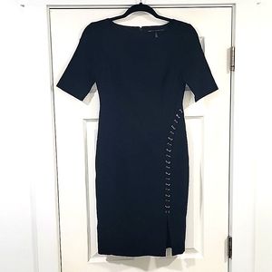 Fitted black dress